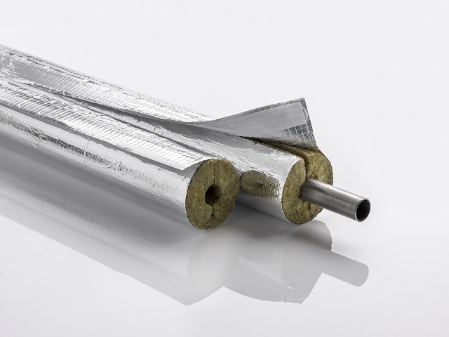 Steinwolle-Isolierschale 20 mm – Hochtemperatur-Rohrdämmung